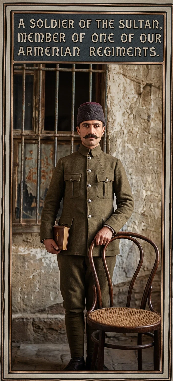A SOLDIER OF THE SULTAN, MEMBER OF ONE OF OUR ARMENIAN REGIMENTS.