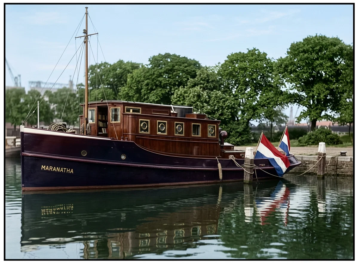 OUR NEW SHIP MISSION LAUNCH, “MARANATHA,” AT ROTTERDAM