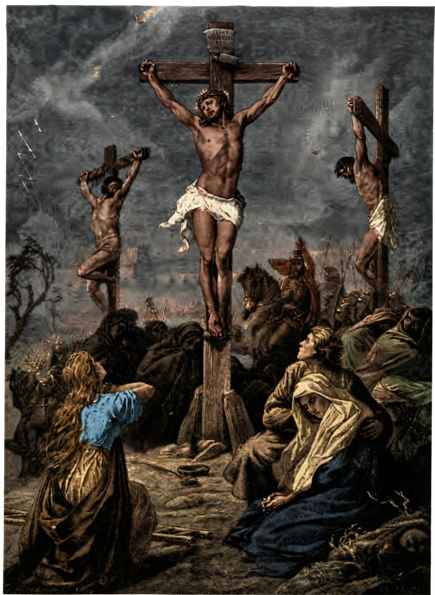 After Adam and Eve brought death into the world by their disobedience, a costly Sacrifice was provided for the human race