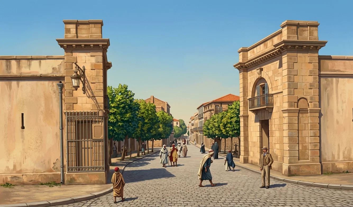 A GATE OF BLIDA