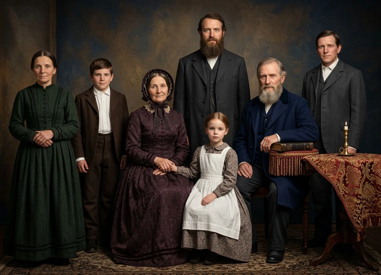 A WALDENSIAN FAMILY