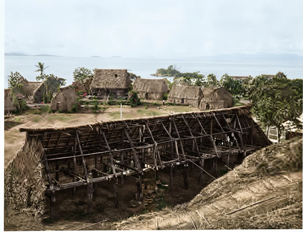 Bau, Fiji, formerly the royal headquarters.