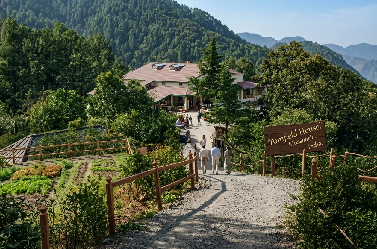 OUR NEW MOUNTAIN MISSION HOME AT MUSSOORIE, INDIA
