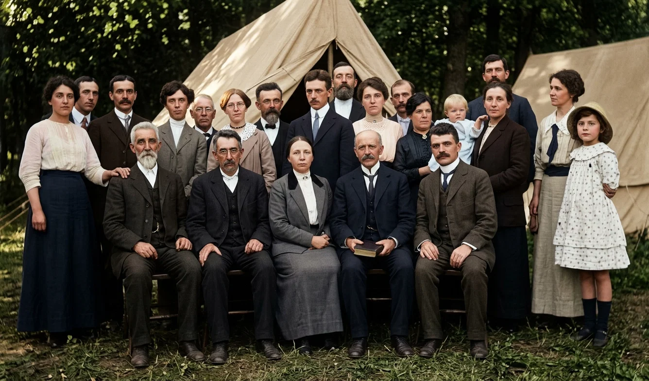 WORKERS AT THE SOUTH FRENCH MEETING