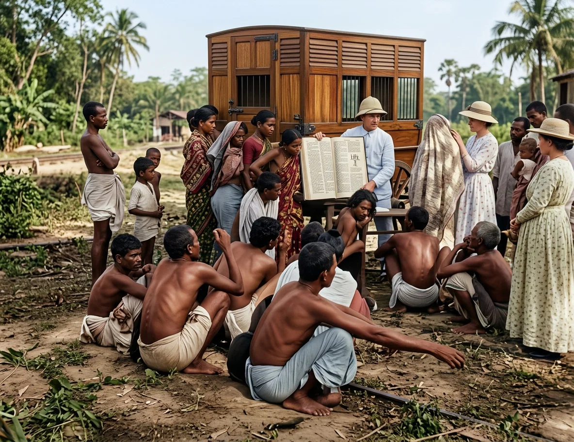 AMONG THE JUNGLE VILLAGES OF WEST BENGAL