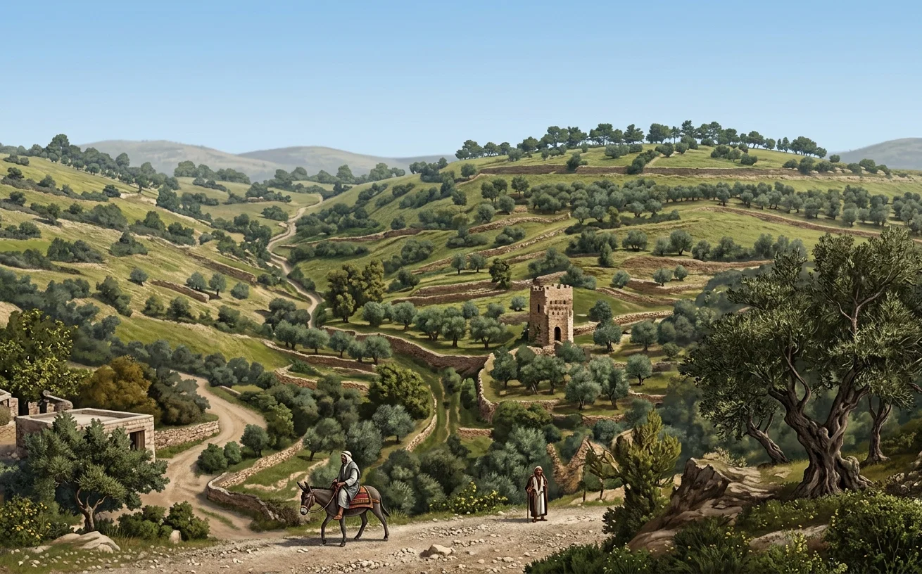THE MOUNT OF OLIVES