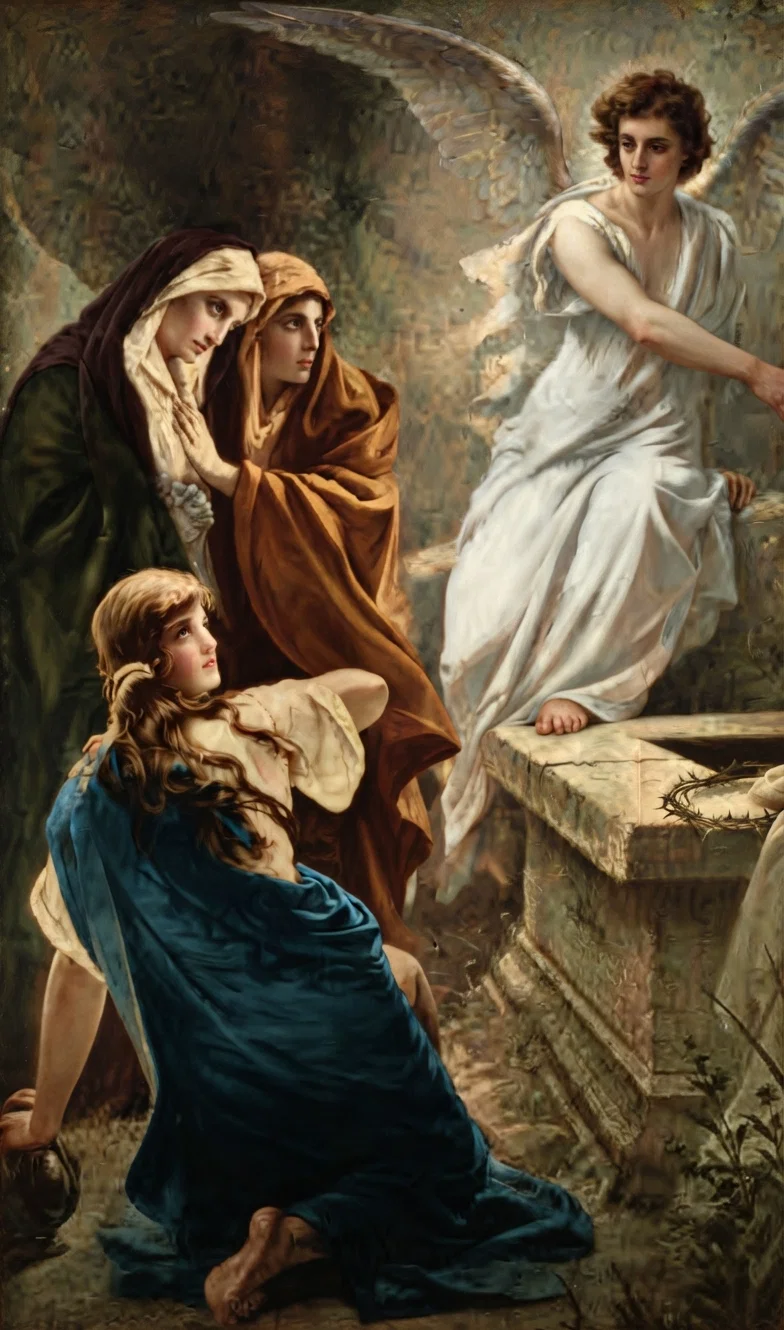 “He is risen; He is not here.”