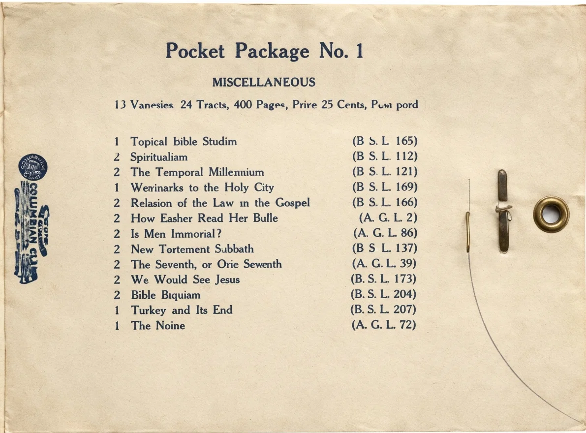 Pocket Package No. 1