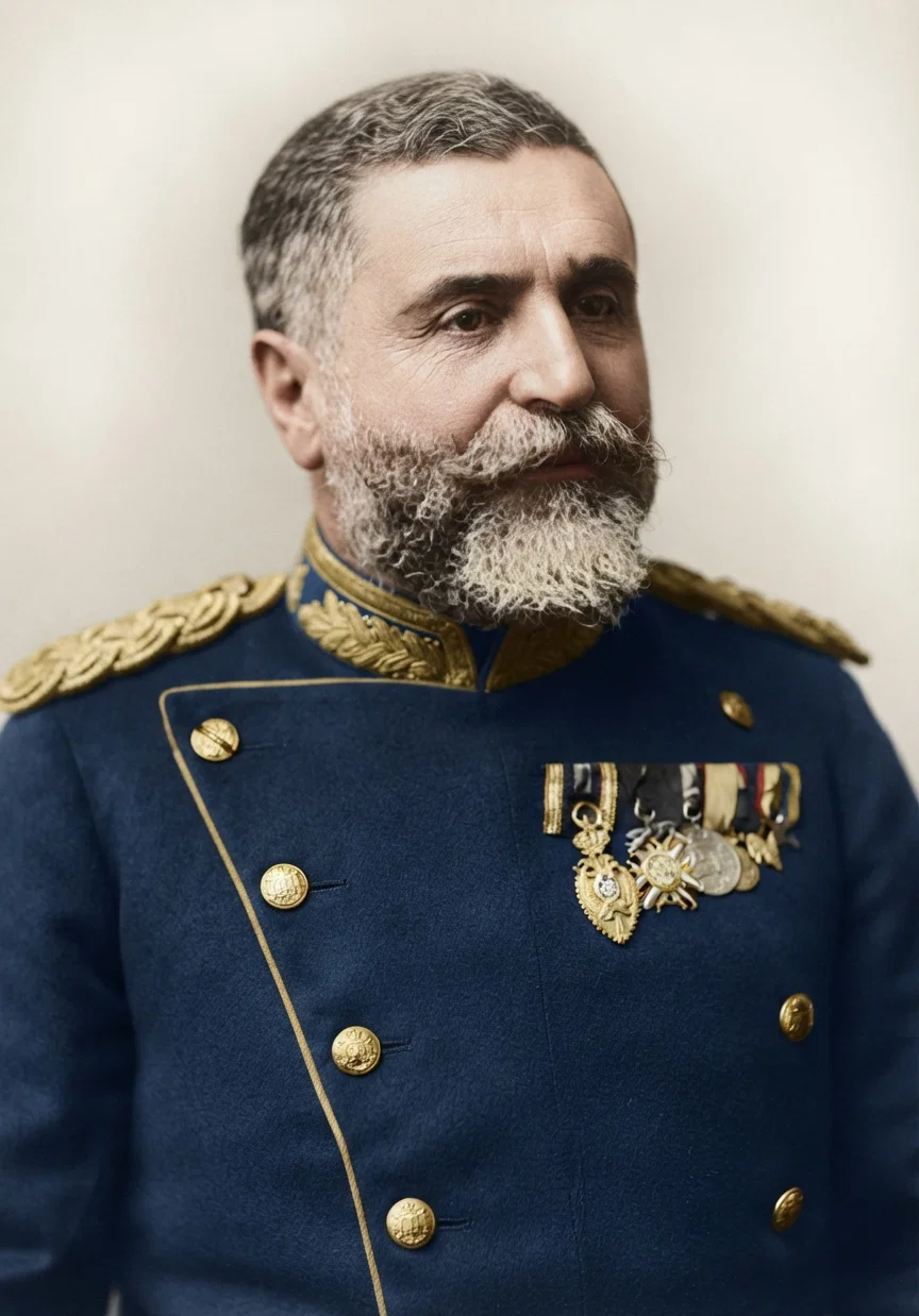Photo by Paul Thompson GENERAL PUTNIK, CHIEF OF THE GENERAL STAFF OF THE SERVIAN ARMY