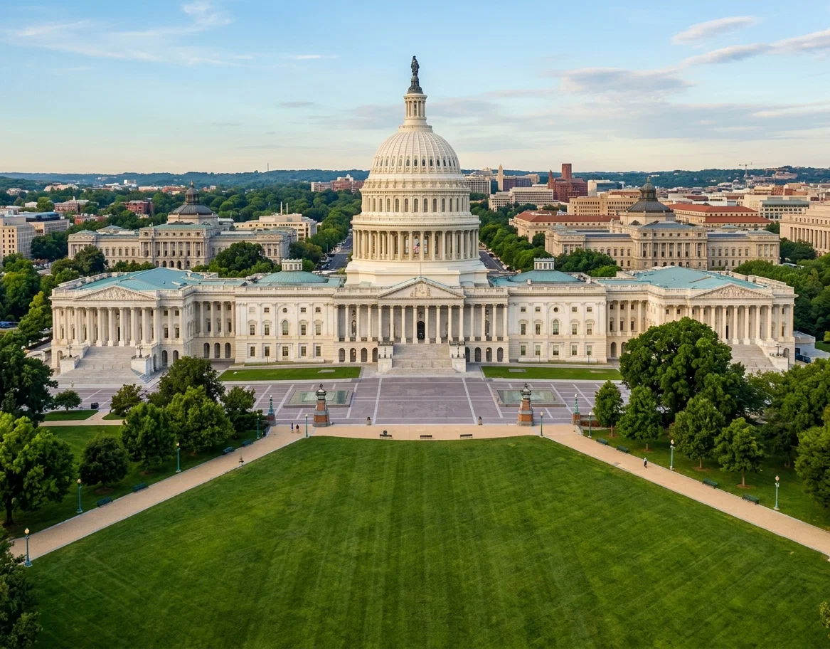UNITED STATES CAPITOL, FRONT VIEW