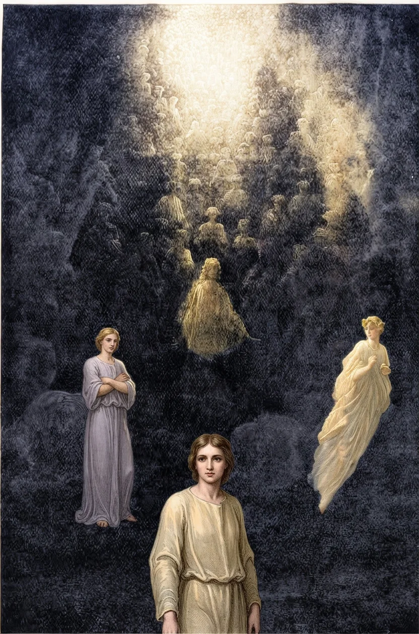 "Are they not all ministering spirits, sent forth to minister for them who shall be heirs of salvation?" "Ministers of His that do His pleasure."