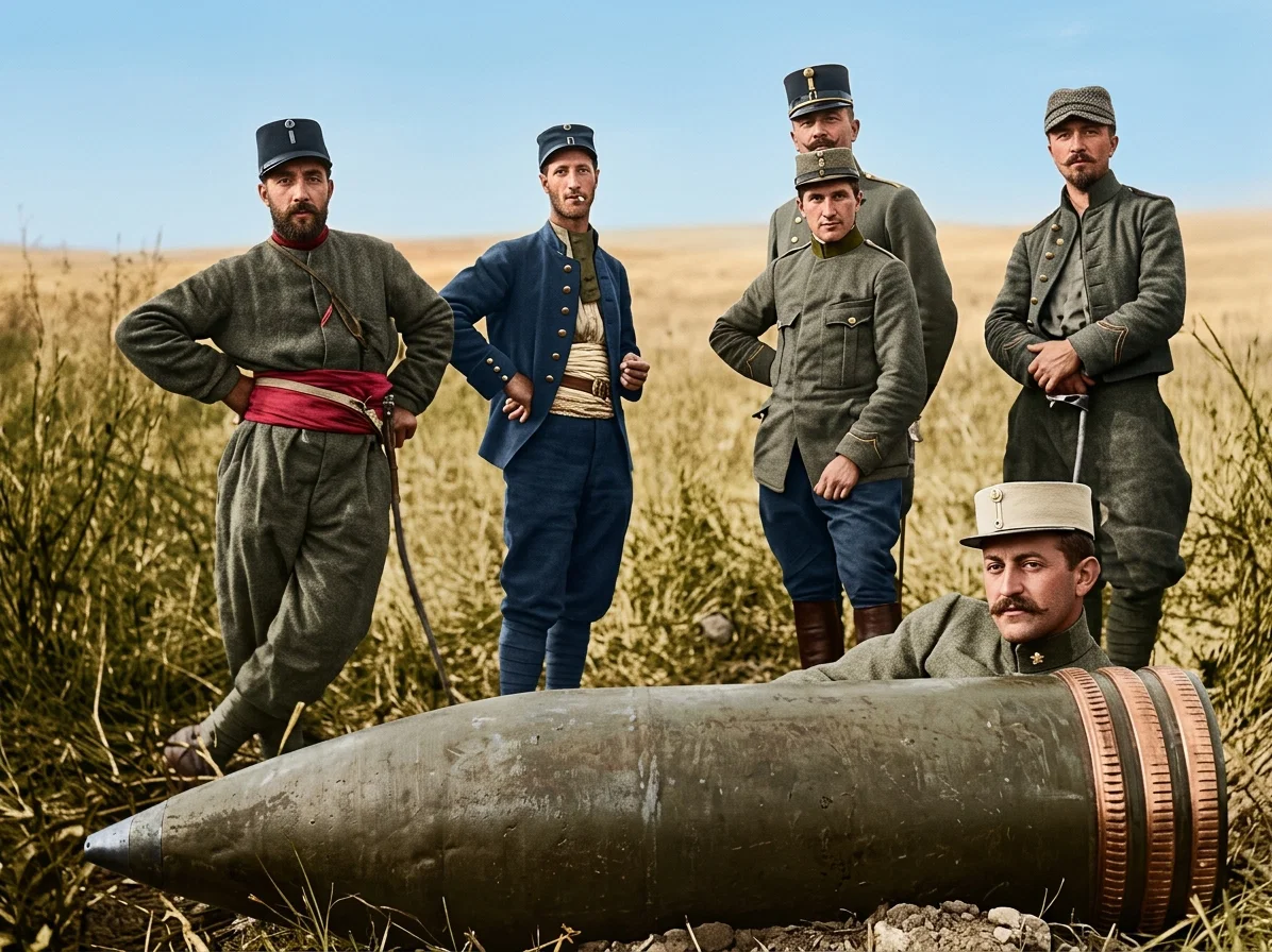 AUSTRIAN 380-MILLIMETER SHELL