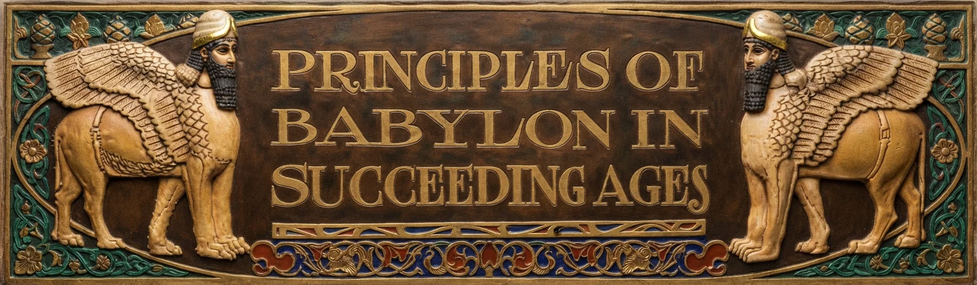 PRINCIPLES OF BABYLON IN SUCCEEDING AGES