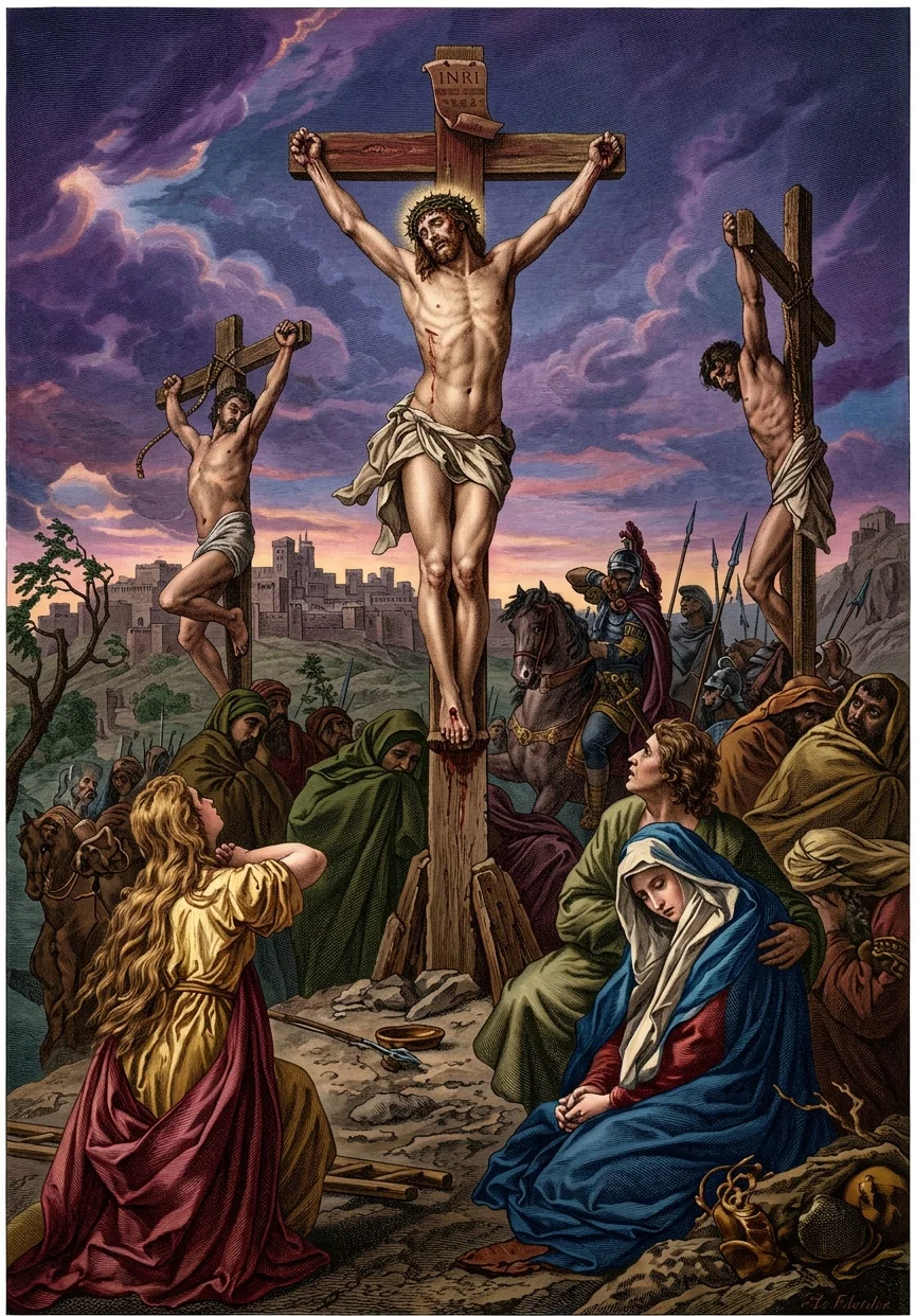 The "same Jesus" who died on Calvary's cross "for our sins" is coming in glory to receive His faithful ones to Himself forever