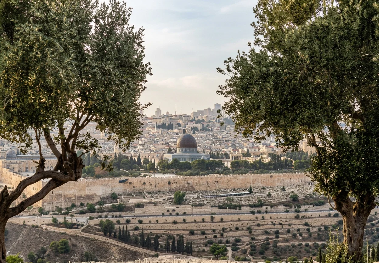 A VIEW OF MODERN JERUSALEM.