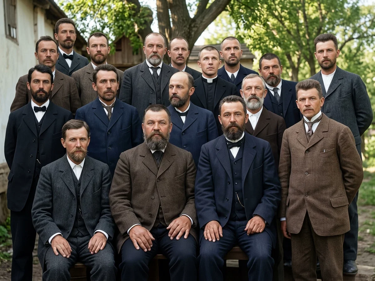 WORKERS ATTENDING THE CAUCASIAN CONFERENCE