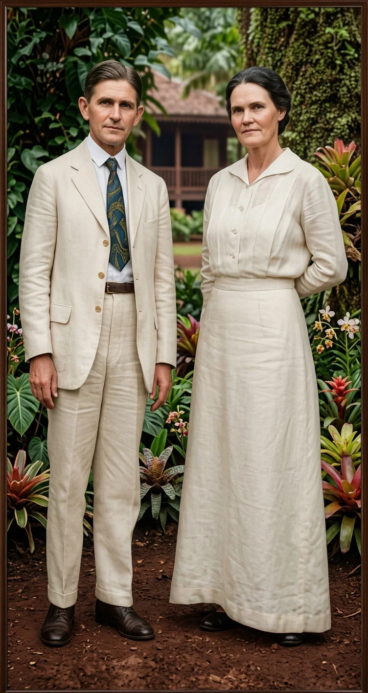 Pastor Yates, superintendent of our Sumatra Mission, and Mrs. Yates