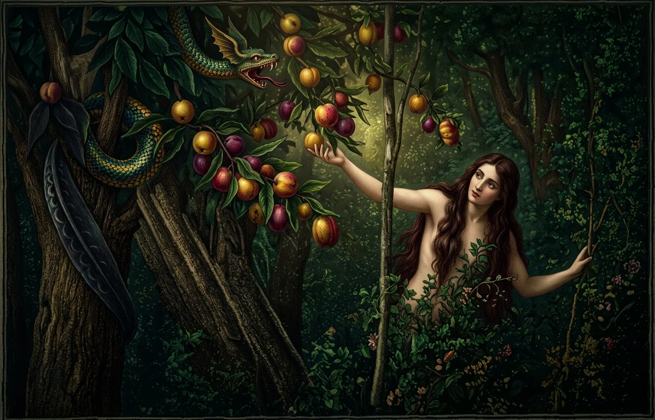 THE FIRST MEDIUM: THE SERPENT.
THE FIRST LIE: "YE SHALL NOT SURELY DIE."