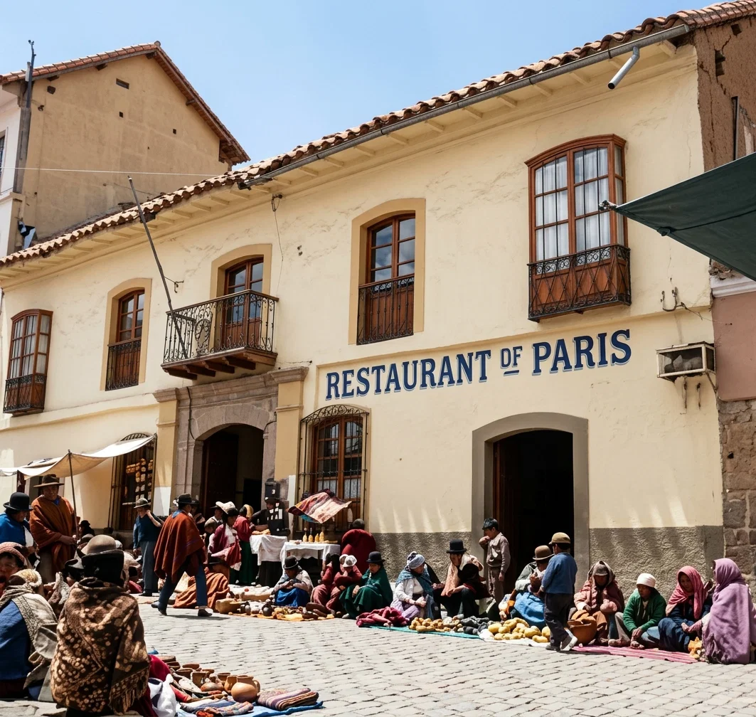 A FAIR ON LA PAZ, BOLIVIA