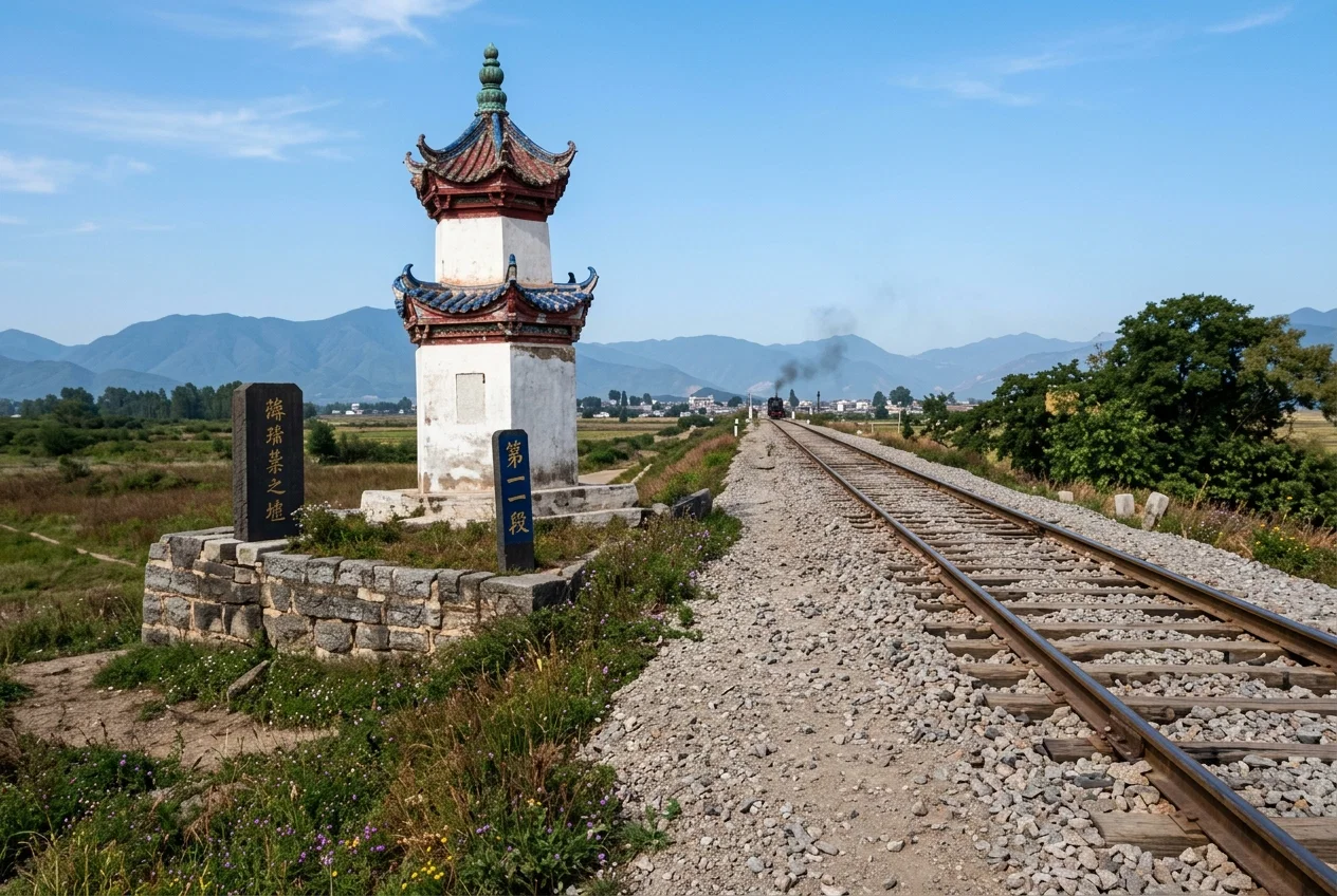 THE FIRST RAILROAD IN CENTRAL CHINA