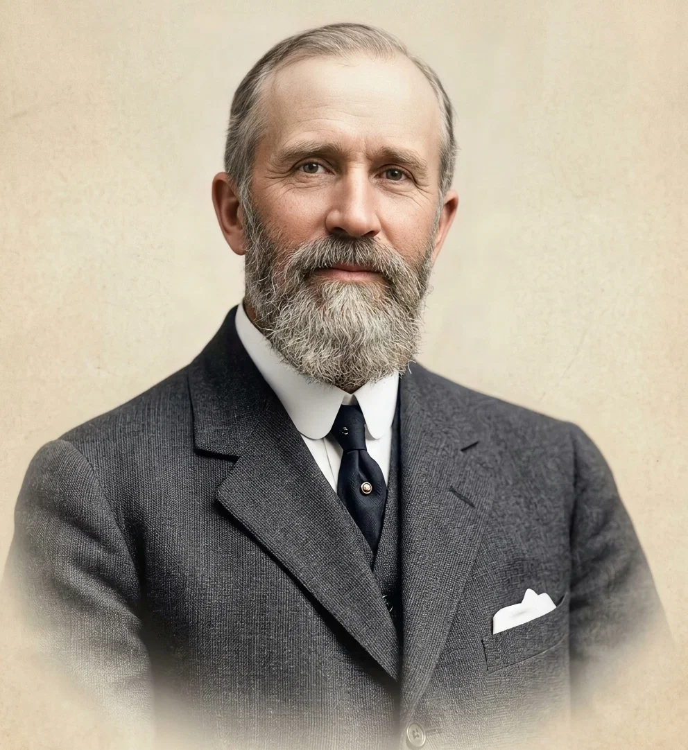 THE LATE ELDER O. A. OLSEN