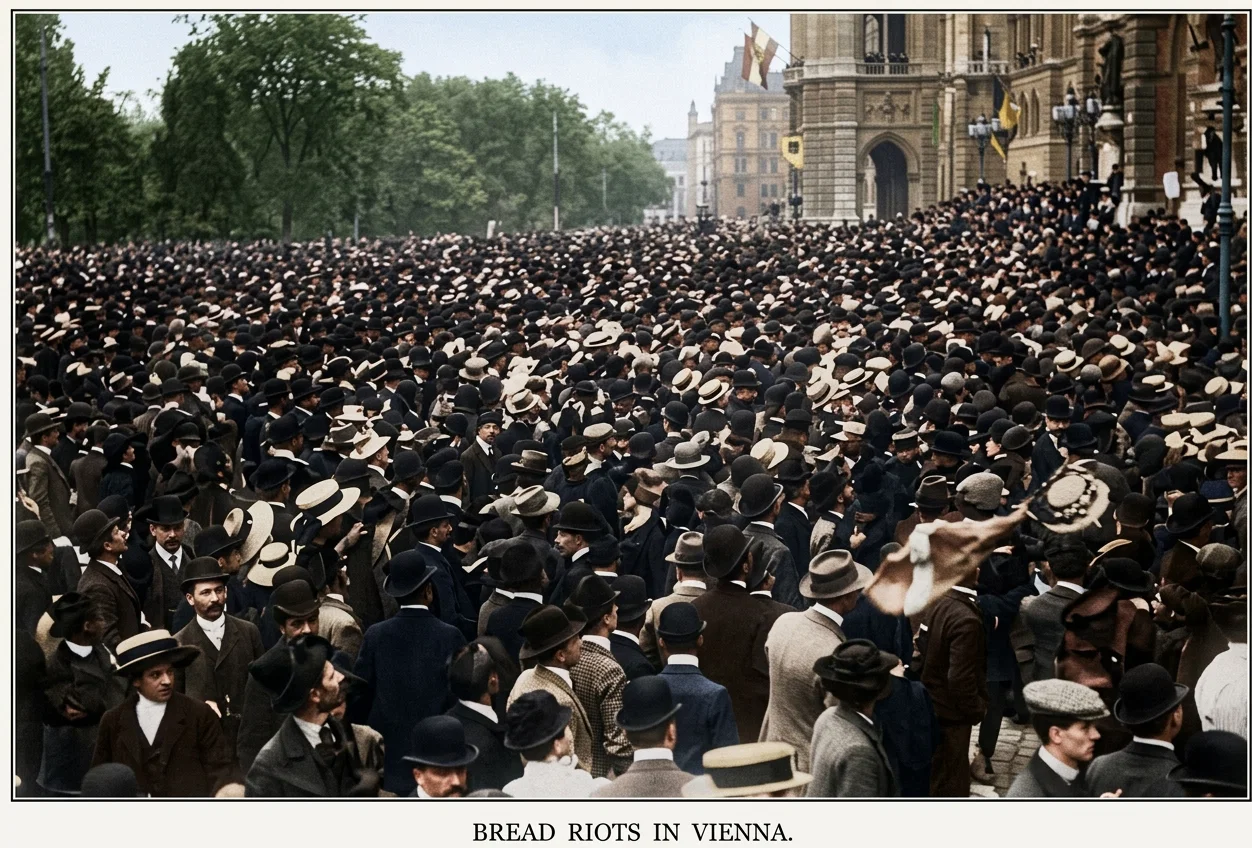 BREAD RIOTS IN VIENNA