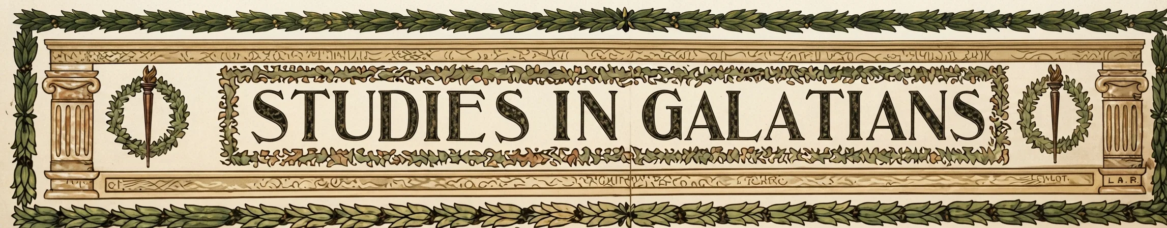STUDIES IN GALATIANS