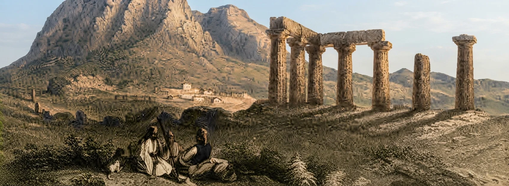 RUINS AT CORINTH