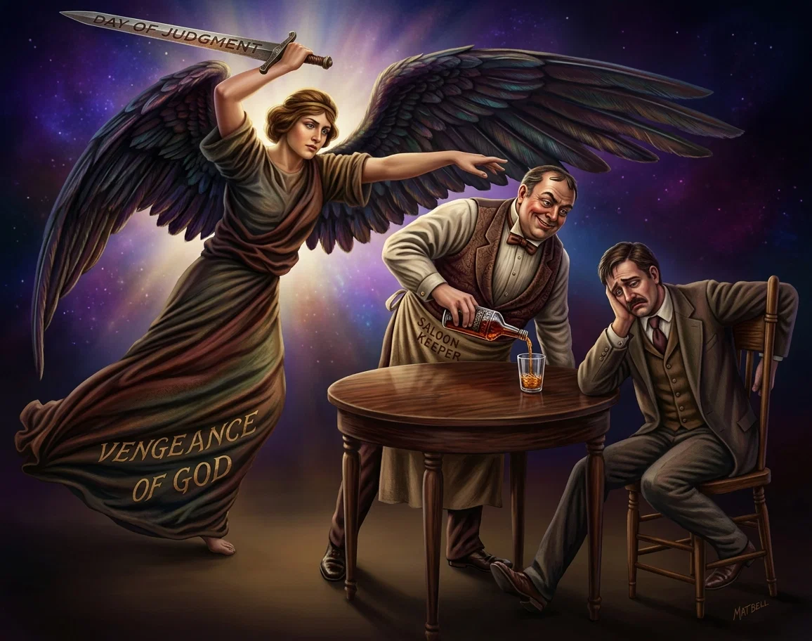 WOE UNTO HIM THAT GIVETH HIS NEIGHBOR DRINK