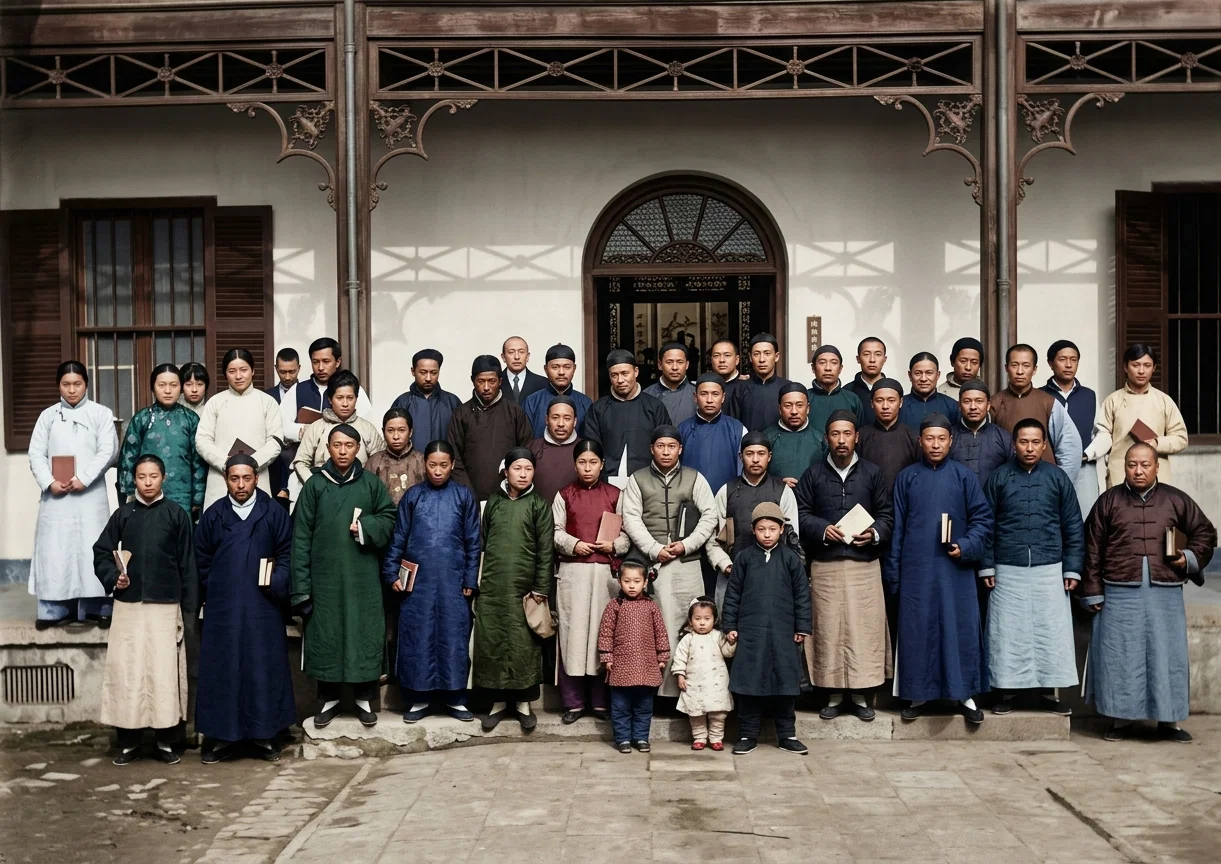 AT THE NANKING TRAINING-SCHOOL