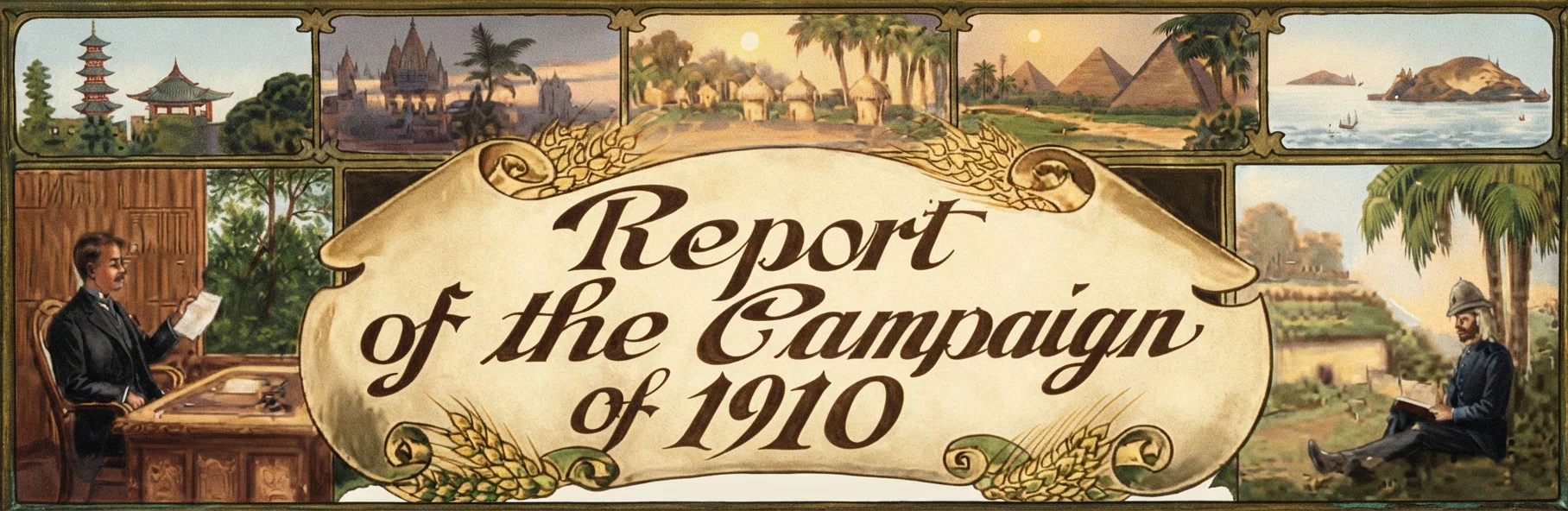 Report of the Campaign of 1910