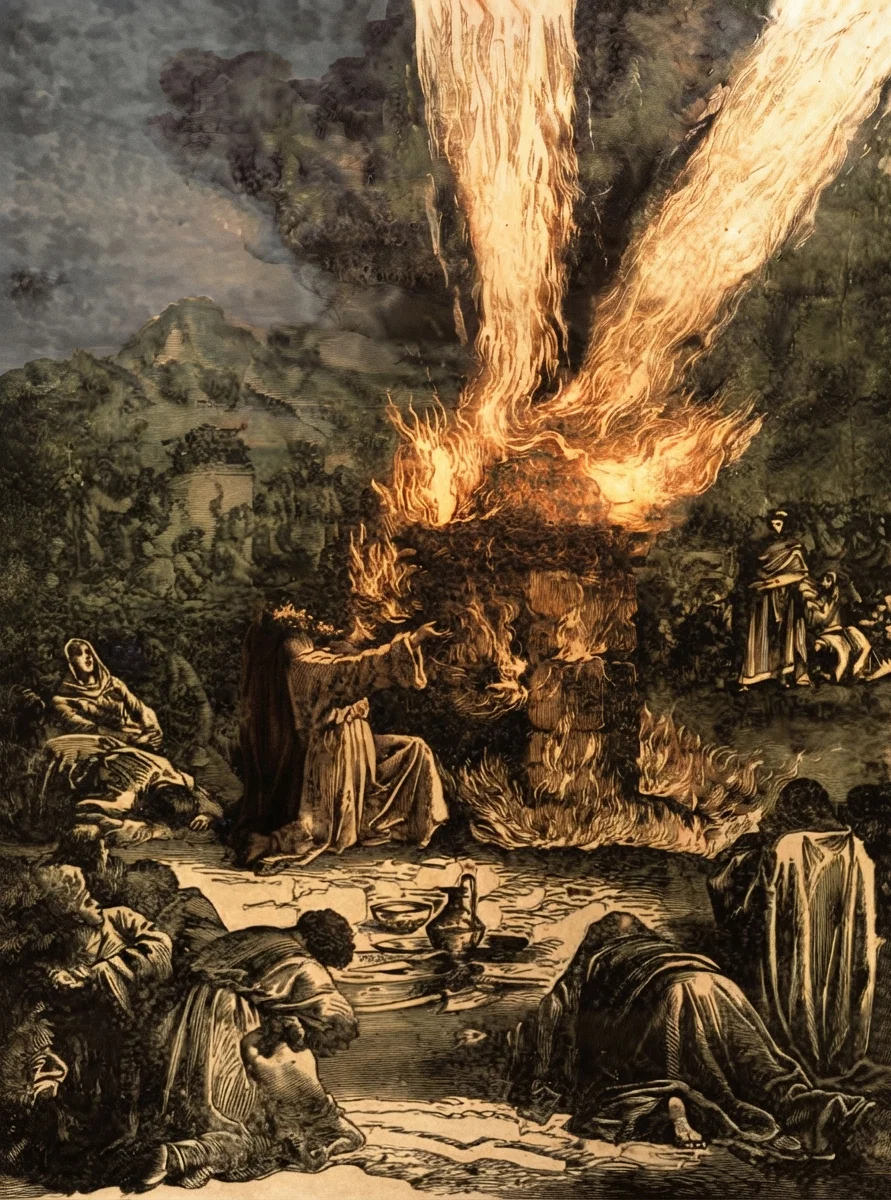 The Answer by Fire on Mount Carmel.