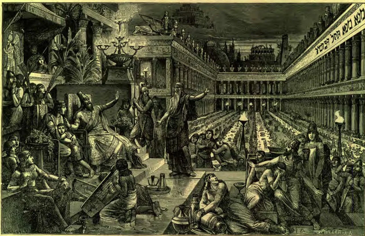 The Feast of Belshazzar.