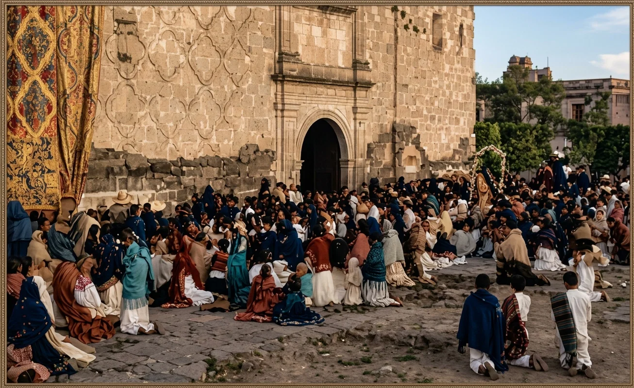 A CHURCH FILLED TO OVERFLOWING