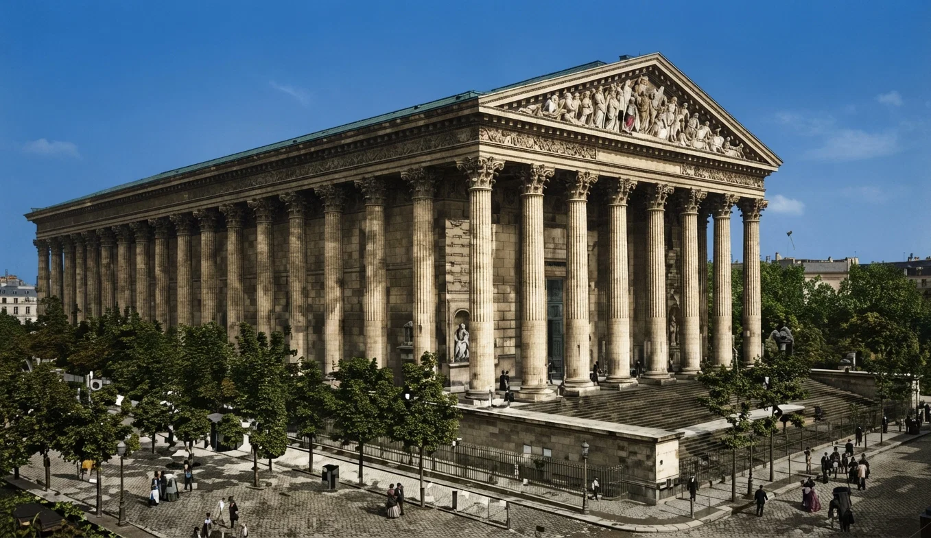 The Church of La Madeleine, Paris