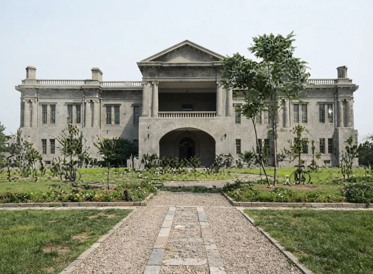 The new Waiwupu (Department of Foreign Affairs) Building at Peking