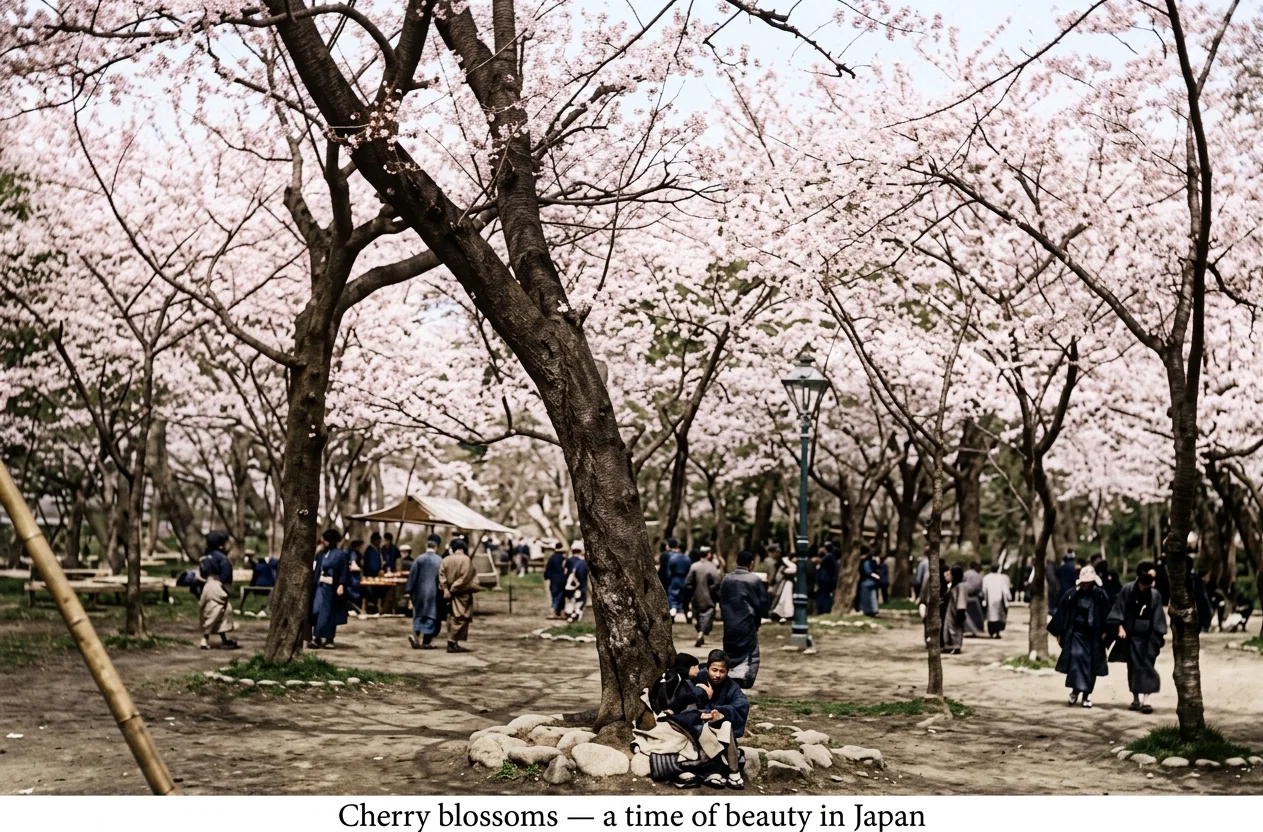 Cherry blossoms — a time of beauty in Japan