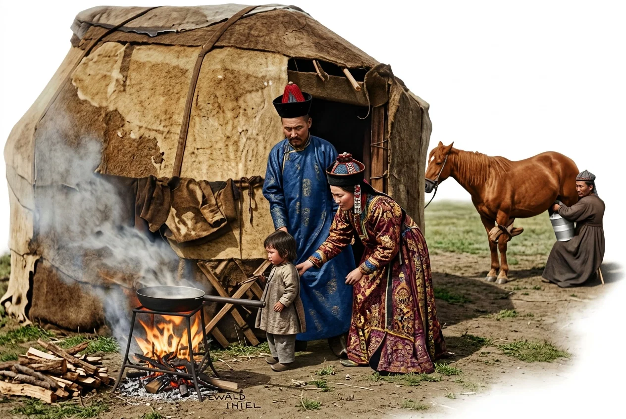 AMONG THE KALMUCKS, RUSSIA