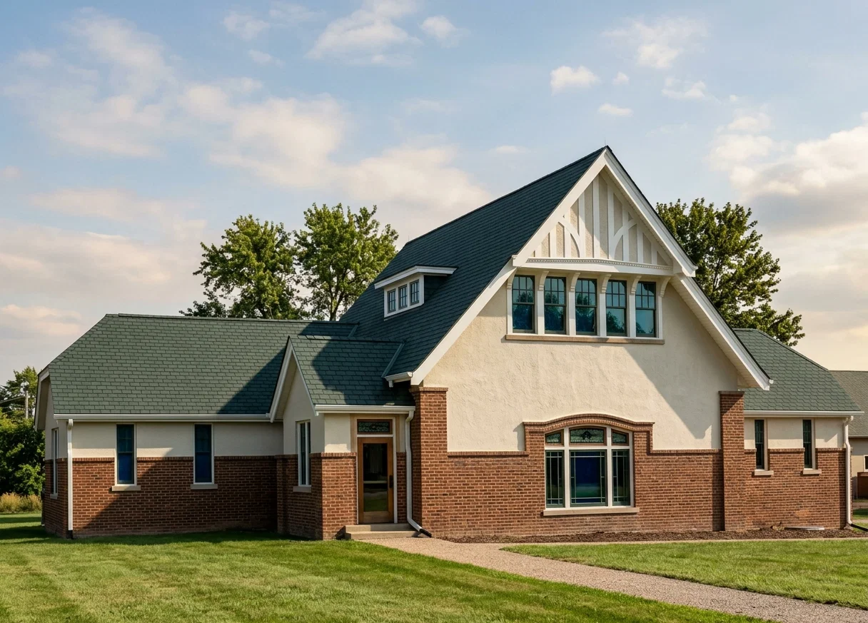 NEW CHURCH-SCHOOL AND OFFICE BUILDING AT MARITZBURG