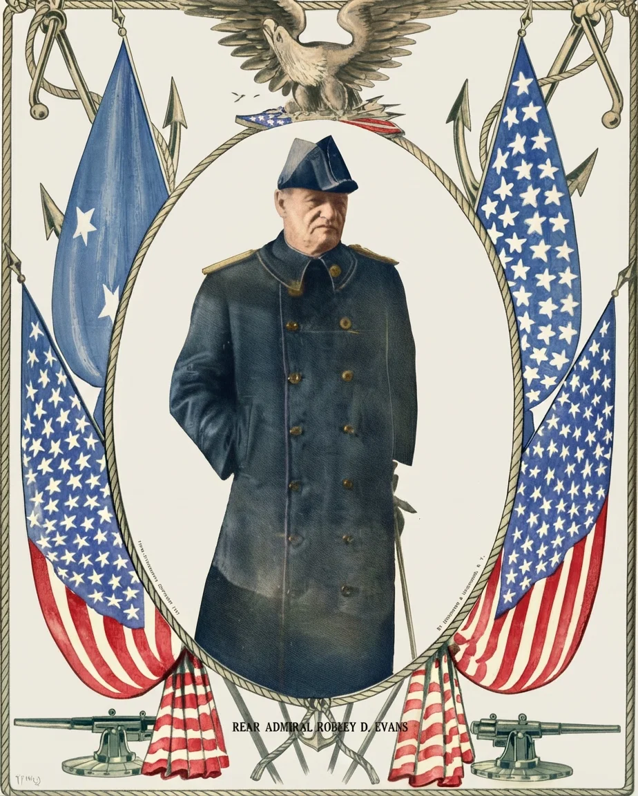 REAR ADMIRAL ROBLEY D. EVANS
In Full-Dress Uniform