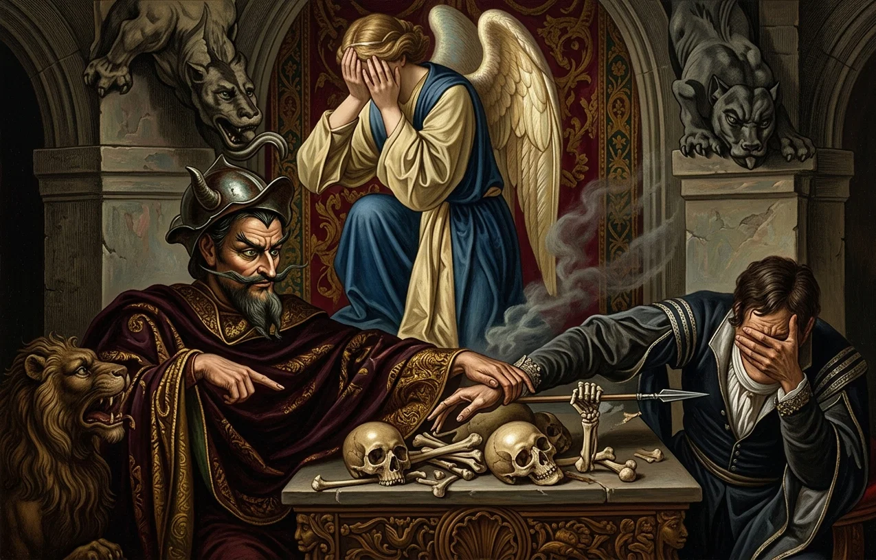 OUR “ADVERSARY THE DEVIL,” “SEEKING WHOM HE MAY DEVOUR”