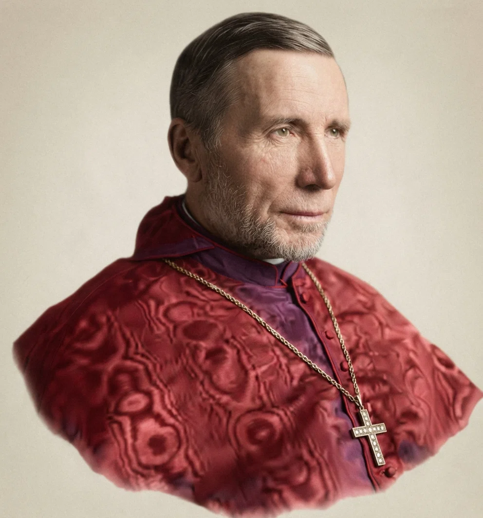 CARDINAL GIBBONS, WHO BLESSED A CROSS FOR A PROTESTANT MINISTER