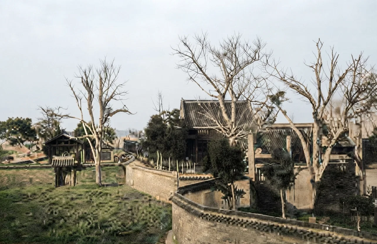 Scene in Suchow, China.