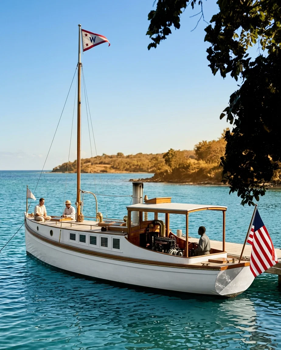 THE NEW ST. THOMAS MOTOR LAUNCH