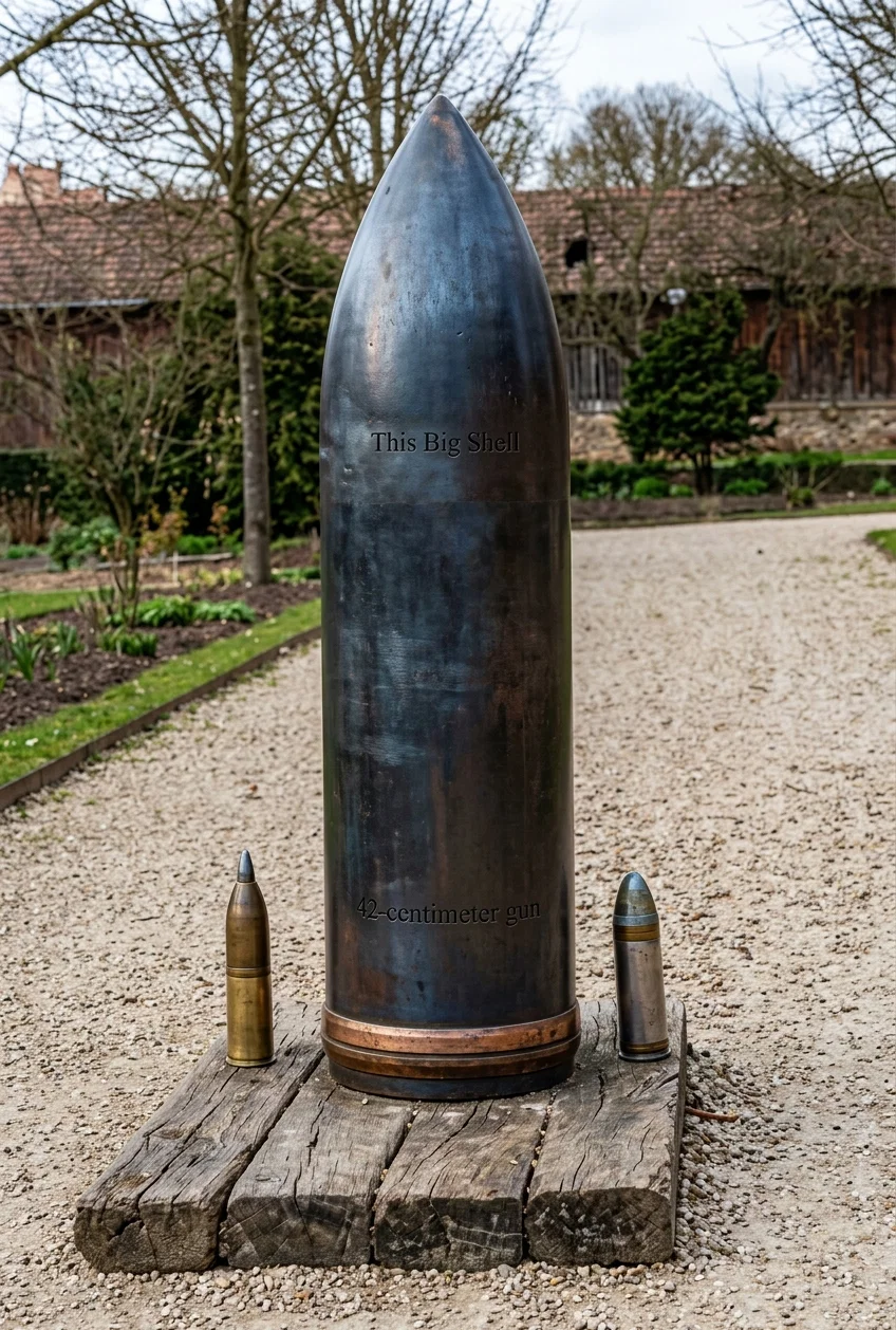 SHELL FOR BIG SIEGE GUN