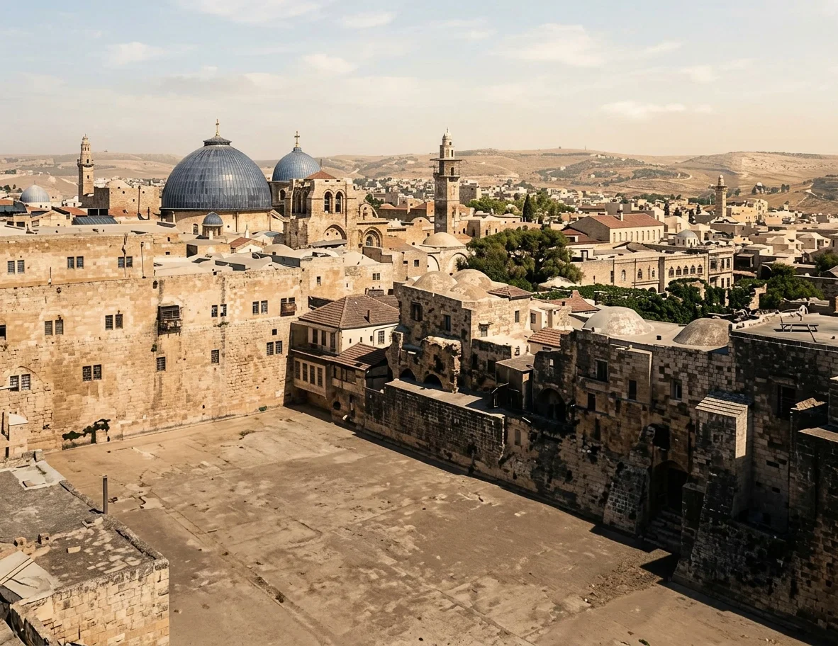 JERUSALEM—POOL OF HEZEKIAH.
