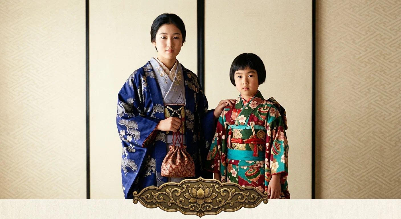 Michiko Okohira and Her Younger Sister