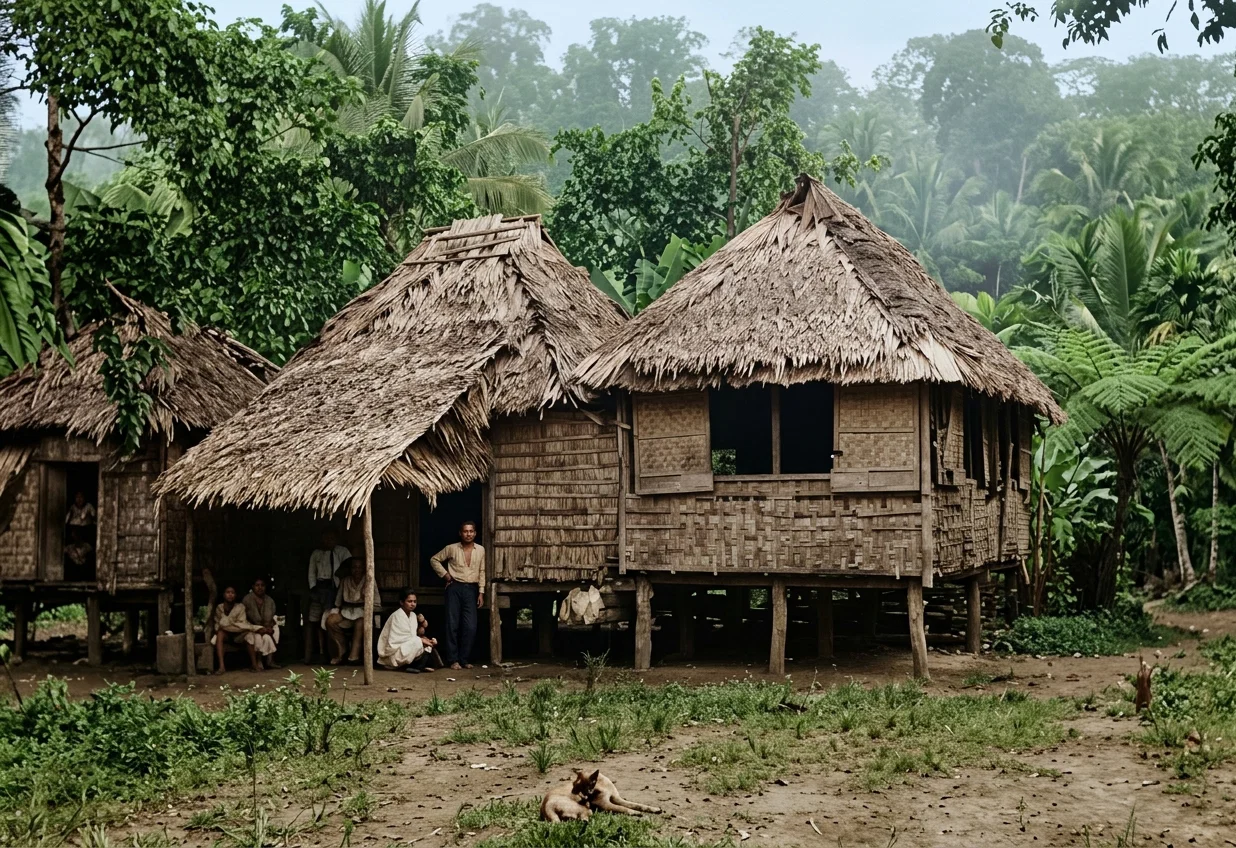 A NATIVE HOUSE