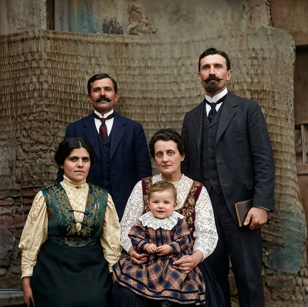 GROUP OF WORKERS IN SALONICA