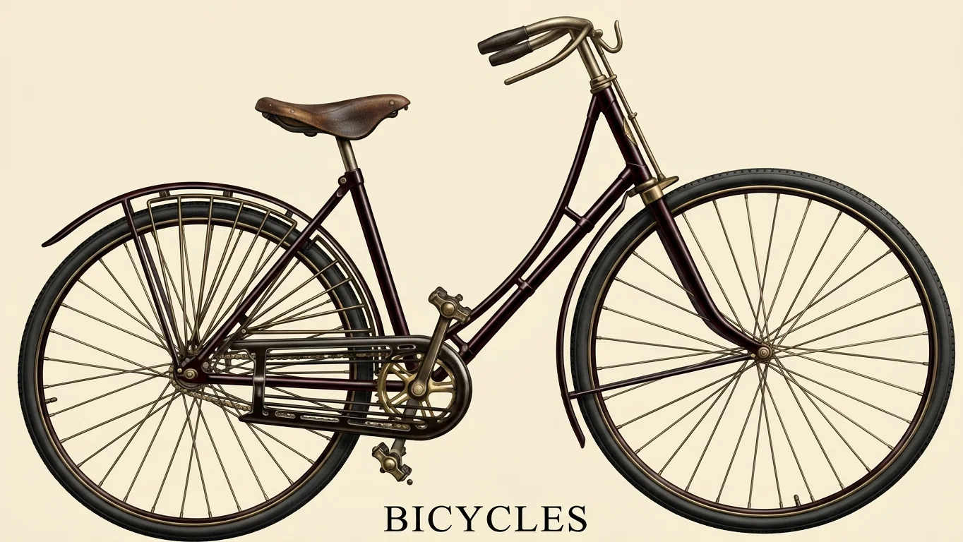 BICYCLES.